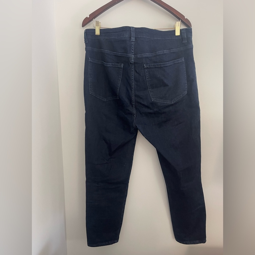 Universal Standard Seine High Rise Skinny Jeans Dark Wash Size 14 - Picture 5 of 8